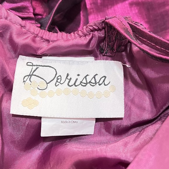 Dorissa Girls Size 10 Pink Ruffled Tulle Skirt Special Occasion Dress - Picture 3 of 9